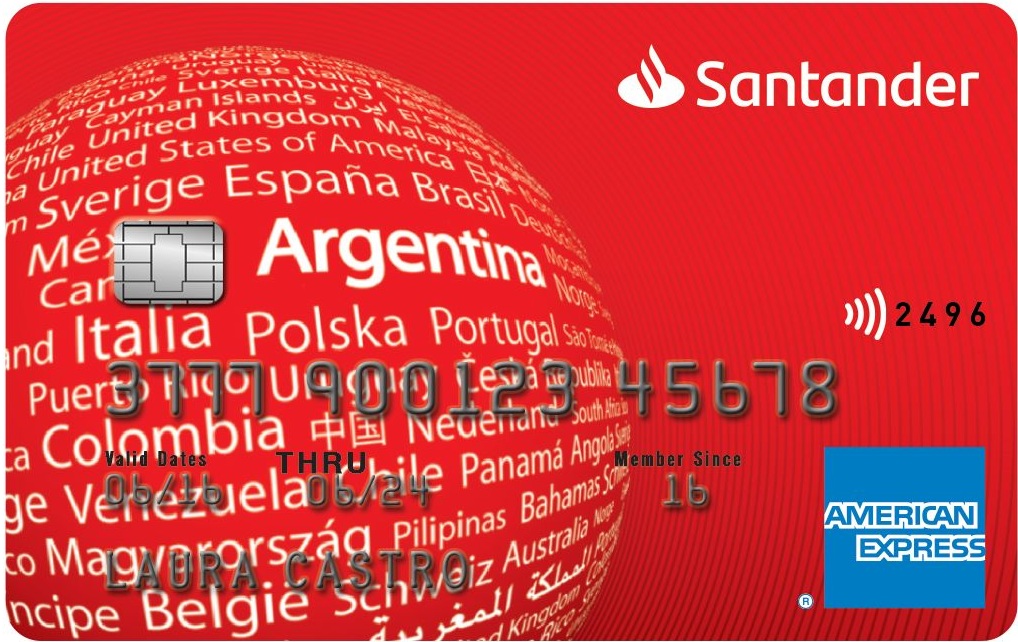 Tarjeta Santander VISA
